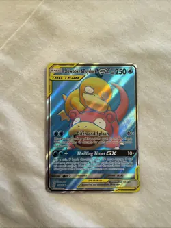 Pokemon Slowpoke and Psyduck GX Full Art 217/236 - Image 1
