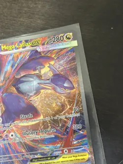 2025 Pokemon Mega Evolution Latias ex Special Illustration Rare SIR #181/132 NM - Image 3