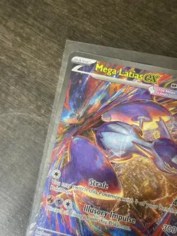 2025 Pokemon Mega Evolution Latias ex Special Illustration Rare SIR #181/132 NM - Image 4