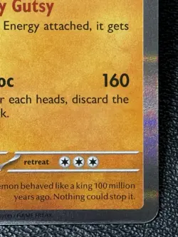 Tyrantrum MEP 066 - Prerelease Stamped Promo - Pokemon TCG: Perfect Order - NM - Image 4