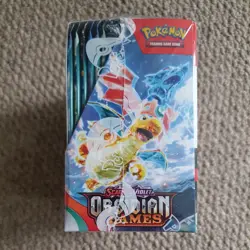 Pokemon Obsidian Flames Booster Box - Brand New & Factory Sealed - Small Hole - Image 3