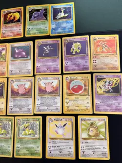 Lot of 149 Vintage Pokemon Jungle Fossil & Team Rocket Sets. - Image 4