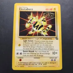 1999 Electabuzz #2 - WB Kids First Movie Promo Non-Holo Rare - Pokemon TCG - NM - Image 1
