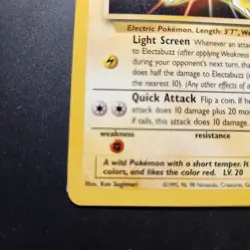 1999 Electabuzz #2 - WB Kids First Movie Promo Non-Holo Rare - Pokemon TCG - NM - Image 4