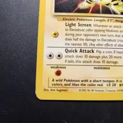 1999 Electabuzz #2 - WB Kids First Movie Promo Non-Holo Rare - Pokemon TCG - NM - Image 5