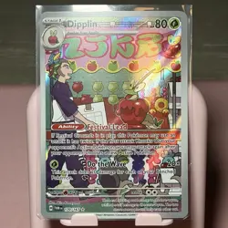 Pokemon TCG Dipplin 170/167 Twilight Masquerade Illustration NM-M Condition - Image 1