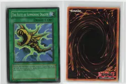 The Flute of Summoning Dragon SDK-042 Super Rare FADED WAVY Yu-Gi-Oh - Image 3