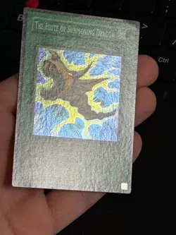 The Flute of Summoning Dragon SDK-042 Super Rare FADED WAVY Yu-Gi-Oh - Image 4