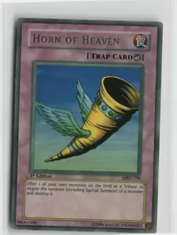 Horn of Heaven MRD-130 Ultra Rare 1st Edition FADED Yu-Gi-Oh - Image 1