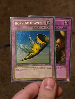 Horn of Heaven MRD-130 Ultra Rare 1st Edition FADED Yu-Gi-Oh - Image 4