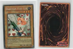Injection Fairy Lily LOD-100 Secret Rare FADED Yu-Gi-Oh - Image 3