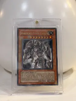 Yu-Gi-Oh! Ancient Gear Golem Ultimate Rare TLM-EN006 1st Edition MISPRINT - Image 2