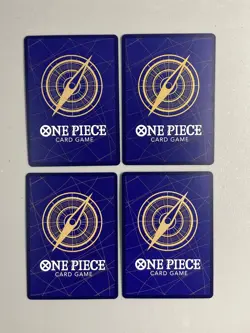Smoker, Shirahoshi, Hancock, Uta - Bundle of 4 - One Piece Card Game Japanese - Image 2