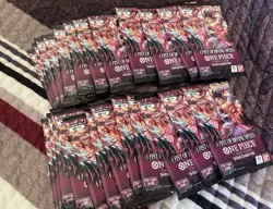 One Piece A Fist Of Devine Speed OP-11 LOT OF 24 Sealed Booster Packs English - Image 1