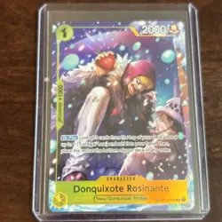 Donquixote Rosinante OP12-108 TR (NM) The Azure Sea's Seven Foil One Piece TCG - Image 1