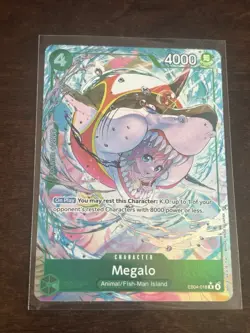 Megalo EB04-018 R ALT ART - The Azure Sea's Seven ENGLISH OP14 One Piece - Image 1
