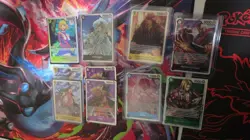 One Piece TCG Bulk Lot 306 Cards – 296 Rare (R) + 10 SR Foil – NM– Random Cards - Image 1