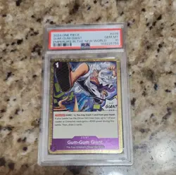 Emperors in the New World #OP09-078 Gum-Gum Giant PSA 10 - Image 1