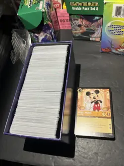 Disney Lorcana Approximately 450 Cards Bulk Lot Only Base Cards Non-Foil - Image 1