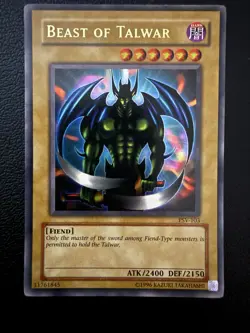 Yu-Gi-Oh! TCG Beast of Talwar PSV-103 Pharaoh's Servant Ultra Rare 1st Edition … - Image 1