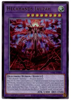 Yu-Gi-Oh! Hecahands Jauzah PHRE-EN006 Ultra Rare - Image 1