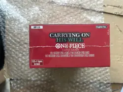 ONE PIECE OP13 Carrying on His Will - BOOSTER BOX 24 Pack ENG - NEW & SEALED - Image 2