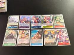 One Piece TCG 60 Card Lot - EB-03 & OP-14 - 10 Foils (Shanks, Uta, etc) NM - Image 2