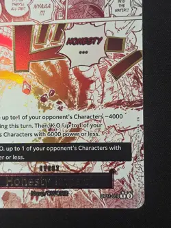 One Piece CCG Honesty Impact OP11-018 Alt Art - Image 5