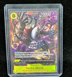One Piece TCG English OP14-104 Gecko Moria Alt Art Free Ship - Image 1
