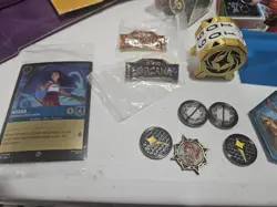 Disney Lorcana Moana Promo CINEMARK & Pins Lore Counters Displays Boxes Tokens - Image 3