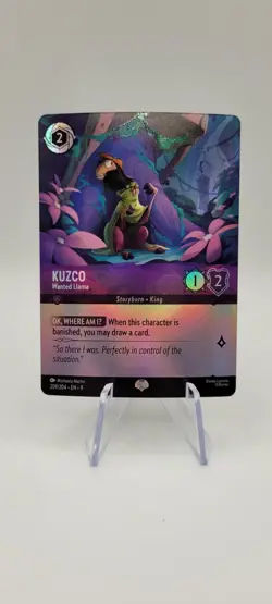 Disney Lorcana TCG: Kuzco - Wanted Llama (Epic) 209/204 Fabled Holo - NM - Image 1