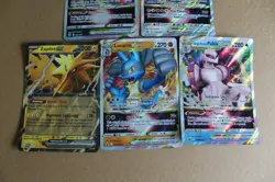 Pokemon TCG 5 Oversized Card Lot Jumbo Ultra Rare Promo EX GX Mega V Vmax - Image 3