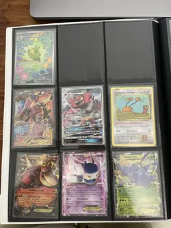 Pokemon Card Lot GX/EX/Holo Pikachu Mega Gengar Mega Sharpedo Binder - Image 2