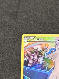 Latios XY79 Full Art XY Black Star Promos Pokemon Card MP+ - Image 3
