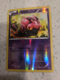 Venipede 51/146 XY Reverse Holo Pokemon Card TCG NM +🎁 - Image 2