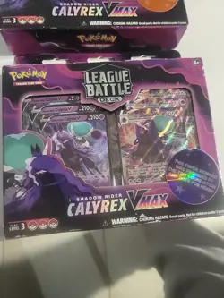 3 Sealed Pokemon TCG: Shadow Rider Calyrex VMAX League Battle Deck Cards Boxes - Image 4