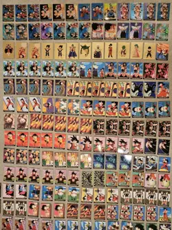 Dragonball Z Card Collection 428 Cards 1990's - Image 5