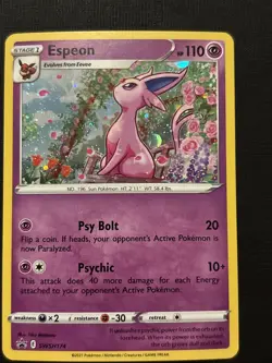 Espeon SWSH174 SWSH: Sword & Shield Promo Cards Holo - Image 1