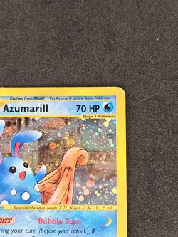 Azumarill Holo H4/H32 2002 Aquapolis Pokemon Card Himeno LP- - Image 4