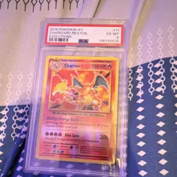 Pokemon Charizard Reverse Holo 11/108 Evolutions 150HP Stage 2 PSA 6 Card - Image 1