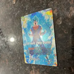 SSB Vegito Energy Eruption BT7-075 Leader Foil Dragon Ball Super Card Game | NM - Image 2