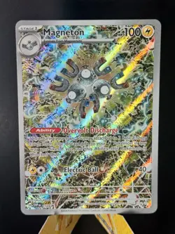 Pokemon Card - Magneton Scarlet & VioletPromo 159 Holo Illustration Rare - Image 1