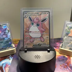 Pokemon TCG Wigglytuff EX Holo Card 187/165 Scarlet & Violet 151 Ultra Rare NM - Image 1