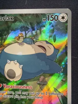 Snorlax 051 SV Scarlet & Violet Promo Card Full Art Holo Illustration Rare - Image 3