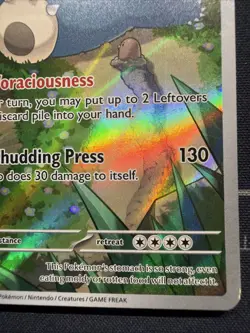 Snorlax 051 SV Scarlet & Violet Promo Card Full Art Holo Illustration Rare - Image 5