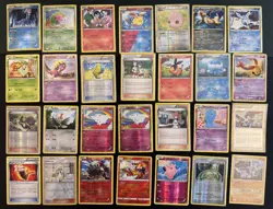 Pokemon Card Collection Vintage to Mid Era. Lot of 62 cards 41 holo. - Image 1