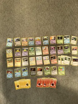 2004 Vintage Pokemon Card Lot of 58 Latias & Latios, Hidden Legends, Leaf LP-HP - Image 1