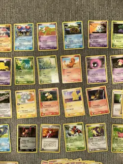 2004 Vintage Pokemon Card Lot of 58 Latias & Latios, Hidden Legends, Leaf LP-HP - Image 3