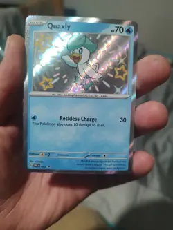 Quaxly 082 SV Scarlet & Violet Promo Holo Card Near Mint Condition - Image 1