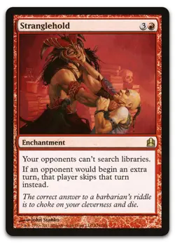 Stranglehold #136 (LP) Commander CMD Magic MTG - Image 1